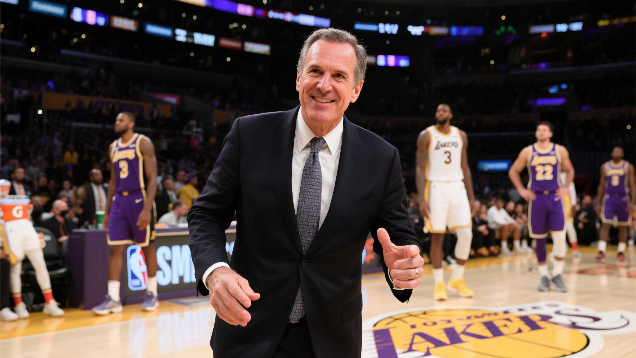 湖人新掌舵者揭秘：马克沃尔特财力惊人，浓眉与东契奇交易流言涌现